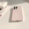 Minimalist pink heart-shaped pattern phone case suitable for iPhone 17 16 15 14 13 12 11 Pro/Max/Plus anti drop and shockproof