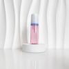 60ml Red Translucent Mousse Dispenser: Cosmetic Brush Foam Bottle for Face Wash and Travel Use