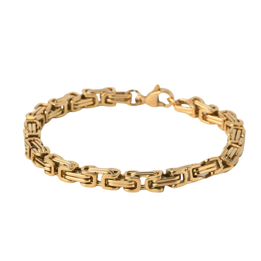 Trendy European & American Patchwork Cuban Bracelet - Stylish & Unique Instyle Jewelry
