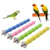 Colorful Parrot Perches Poles Chew Toy Grinding Bird Stand Rack