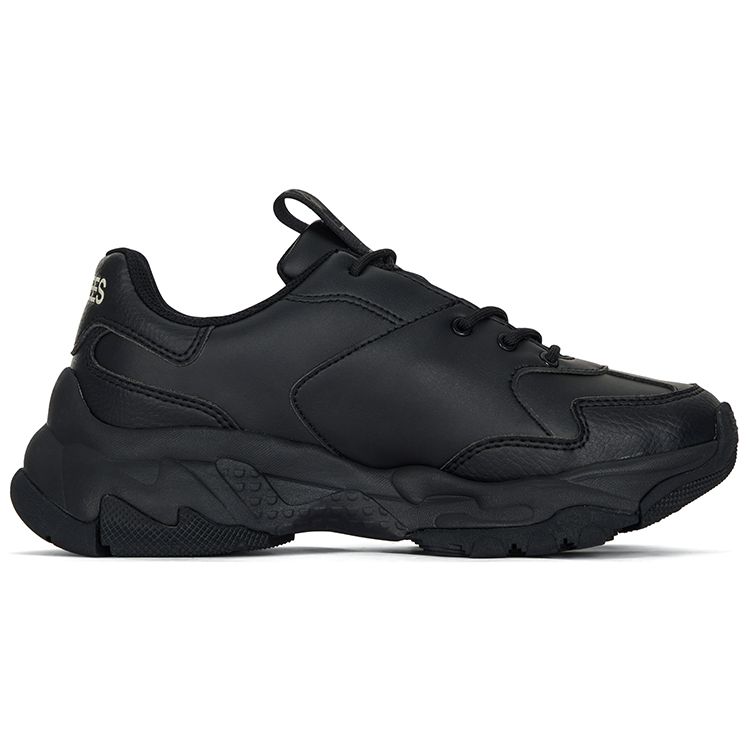 MLB Big Ball Chunky Casual Versatile Height Increasing Low Top Dad Shoes Unisex sneaker Black 3ASHBCW3N-50BKS
