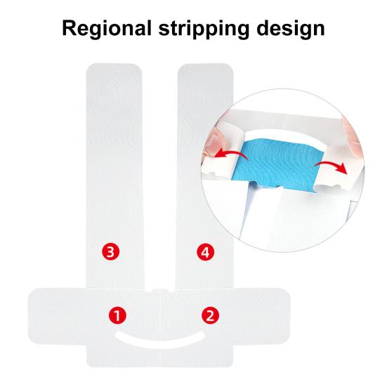 Knee Support Tape for Knees Precut Waterproof Elastic Athletic Tape for Knee Pain Relief Stability Breathable Muscle