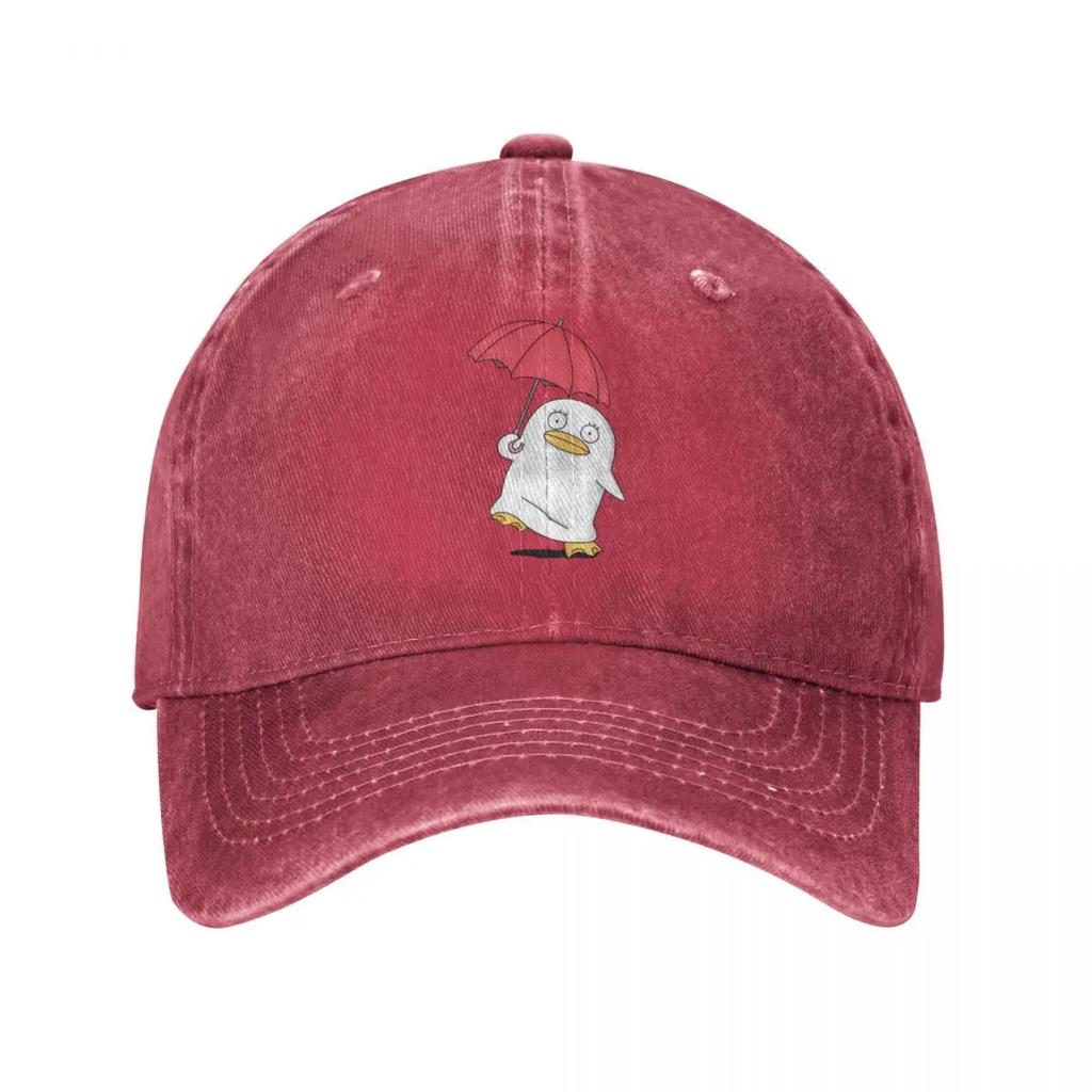 Casual Gintama Baseball Caps Unisex Distressed Denim Washed Sun Cap Anime Outdoor Activities Hats Cap