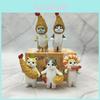 Adorable Cat Fortune Sandy Fried Shrimp Blind Box Figurines For Collectors And Gifts