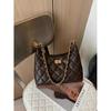 High texture 2025 spring new versatile tote women's small fragrant wind diamond chain bag single shoulder crossbody portable large bag