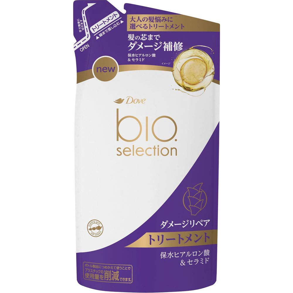 

Dove Bio Selection Damage Repair Ежедневный уход Рефил х 2 упаковки
