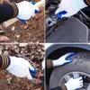 Pengyi Nitrile Rubber Work Gloves: Wear-Resistant, Anti-Slip, Waterproof, Oil-Proof for Men & Women - Ideal for Construction in Autumn & Winter.