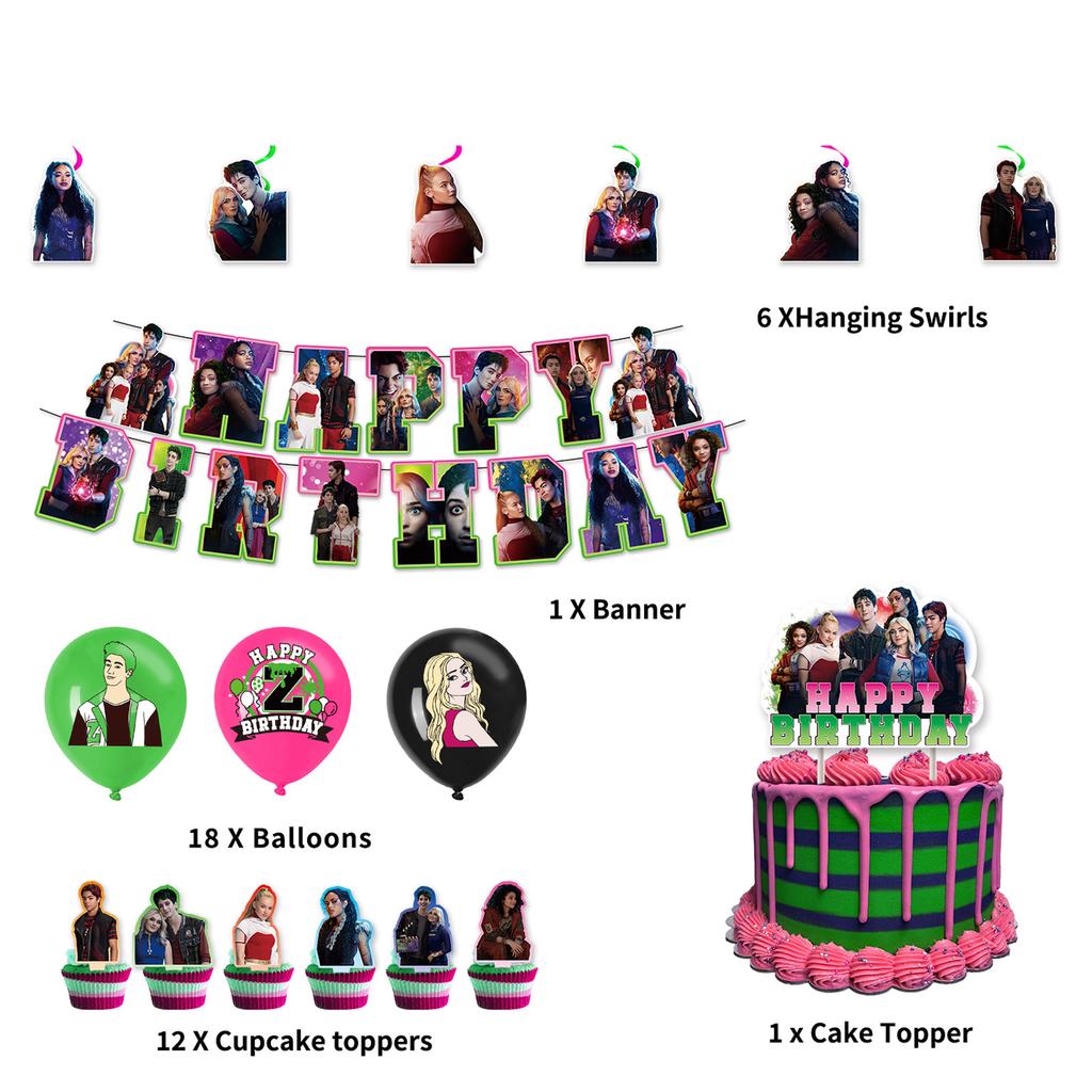 Theme Party Decoration Children's Birthday Decoration Set