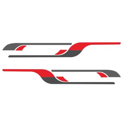 4 Stück Vinyl Grafik Aufkleber Aufkleber für Ford TRANSIT LWB Caravan Trailer Camper Van