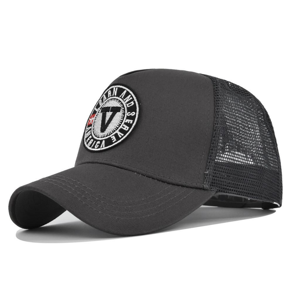 Tongue Duck Cap Vletter Embroidered Baseball Cap Curved Brim Sun Cotton Hat