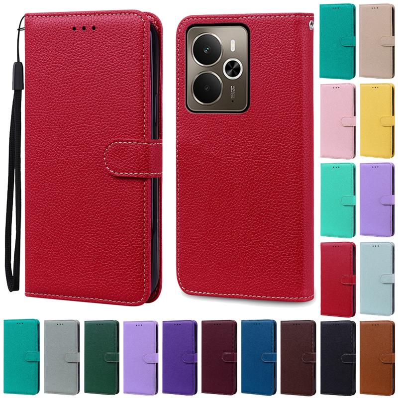 For Realme 14 5G Case Wallet Leather Flip Cover For Realme 14 5G Case Realme 14T 5G Phone Cover Book Coque Fundas Shell