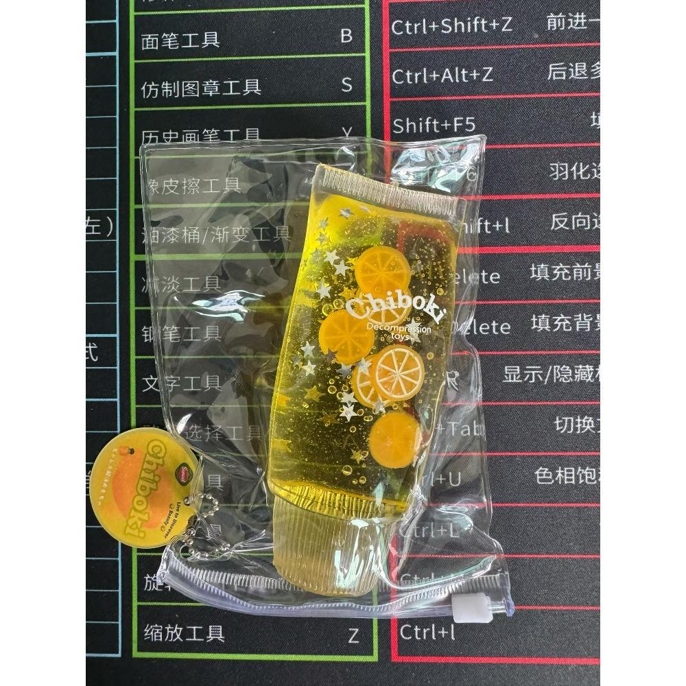 Fruchtgefüllte Maltose Zahnpasta Stressabbau Spielzeug Weich Langsam Aufgehend Verformbar Knetbar Quetschbar Fidget Sensorisches Spielzeug