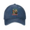 MF Dm Madvillain Vintage Retro s Unisex Women Baseball Caps Distressed Denim Washed Hats Cap Casual All Seasons Travel Sun Cap