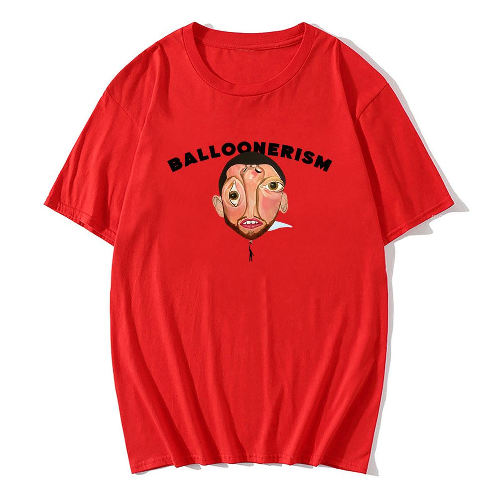 Macc Miller Balloonerism Album Printing T-shirt Short Sleeve Summer O-neck Tshirts 2025 New Fashion Graphic Tee-shirt Men Women