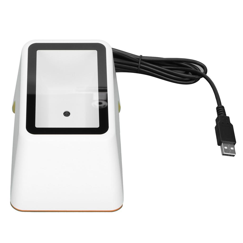 Desktop Barcode Scanner Quick Respond Large Window Stable Efficient Energy Saving QR Code Scanner