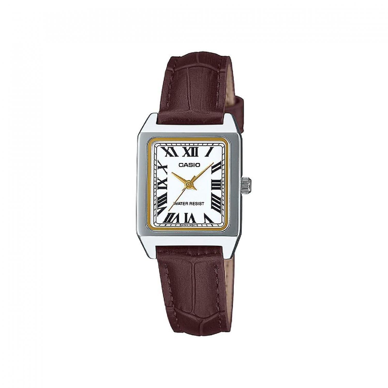 Часы Casio One Strip LTP-B150L-7B2EF, Размер, Коричневый, коричневый