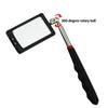 Engine Chassis Inspection Auto Repair Detector Mirror Multi-directional Folding Telescopic LED Light Reflector Tool Universal