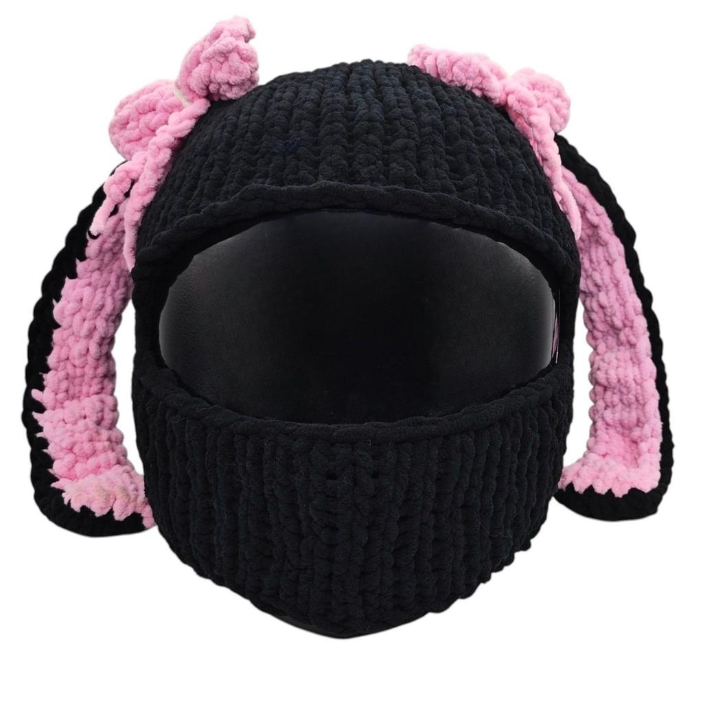 Czapka na kask Girly Bunny Rider