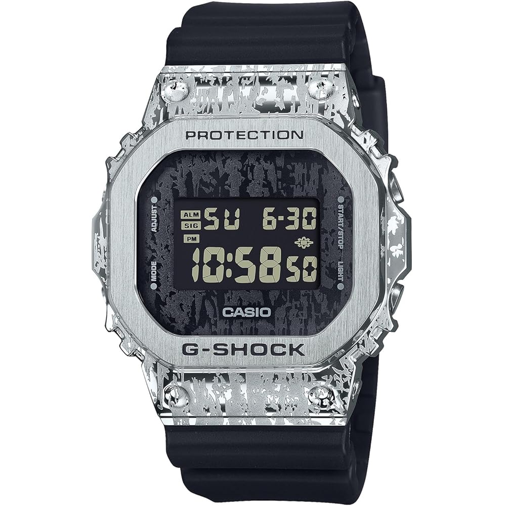 Casio G-Shock Grunge Camouflage Series GM-5600GC-1JF Men s Watch Black Metal Cover