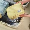 Quilted Makeup Bag Puffer Skincare Storage Bag Suitcase Cosmetic Pouch  for Women