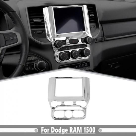 Для Dodge Ram 1500 -2025 ABS Хром Накладка на панель консоли для GPS-навигации