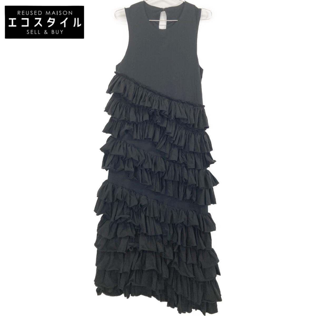 

cygne CYJ-O002 Black Tears Frill Sleeveless Dress dress FREE blackUsed