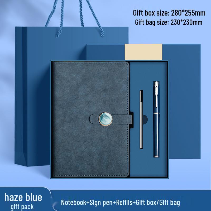 A5 Premium Business Notebook Gift Set - Stylish Stationery Souvenir with Custom Logo