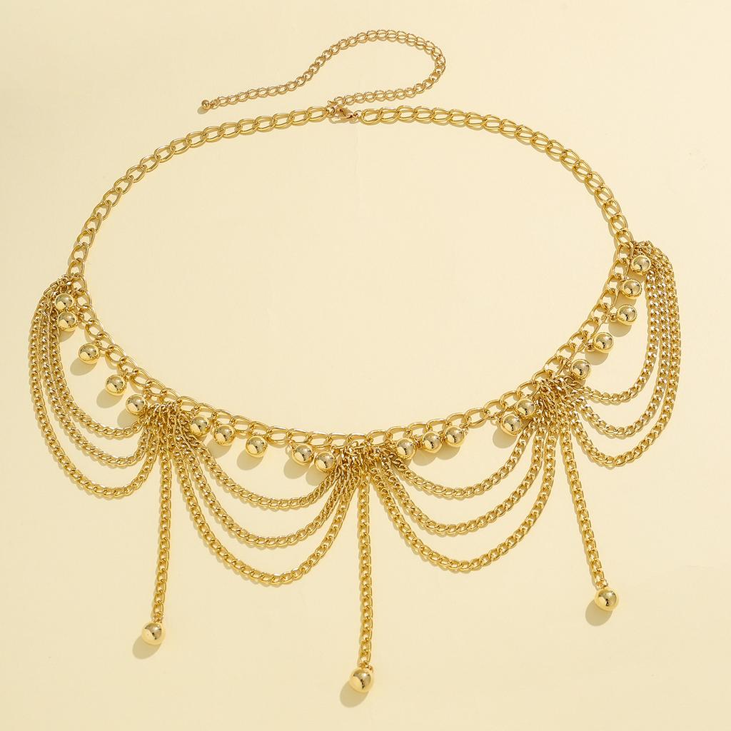 Heart Stars Tassel Waist Chain for Women Summer Beach Bikini Body Chains Jewelry Gifts