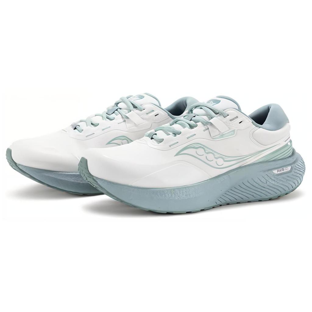 Saucony Surge 1 Comfortable Trendy Shock Absorption Non-Slip Low-Top Running Shoes Unisex Running Shoes White Blue S28182-3