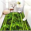 Bamboo Forest Printed Carpet for Bedroom Living Room Bedside Sofa Floor Mat Modern Home Decor Area Rug Large Size