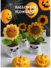 Halloween Positive Energy Knit Ghost Doll Ornament