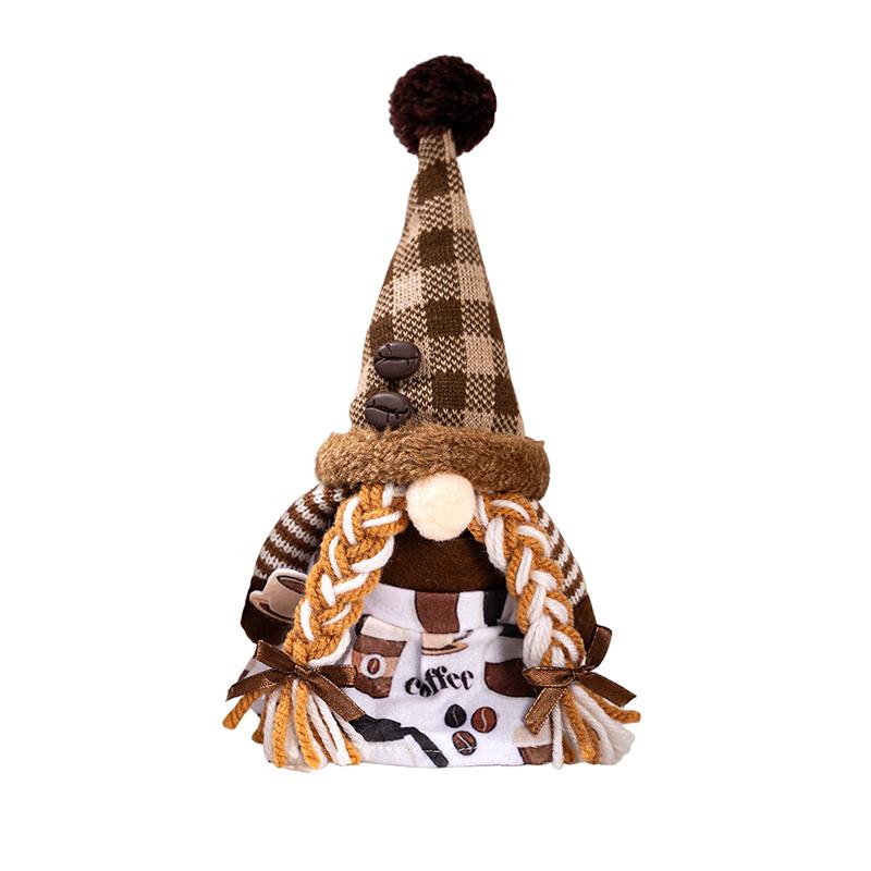 

Кофейный гном - Домашний декор, Аксессуары для кофейного бара - Тематические гномы Подарки для женщин - Рождество Зима Весна Woman