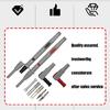 Industrial Multimeter Cable 20A 1000V Digital Multimeter Probe Test Leads Pen Tip with Rubber Coated Handle