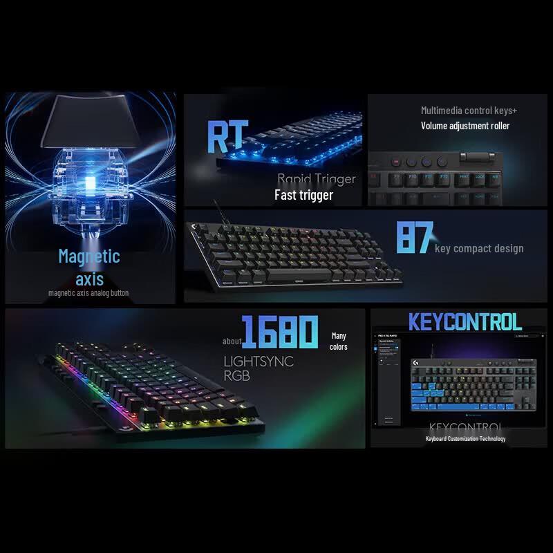 Logitech PRO X TKL RAPID RT Gaming Keyboard