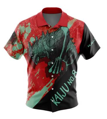 Hawaiian Shirt Fashion Trend Breathable Loose Versatile Casual Sports Summer Men