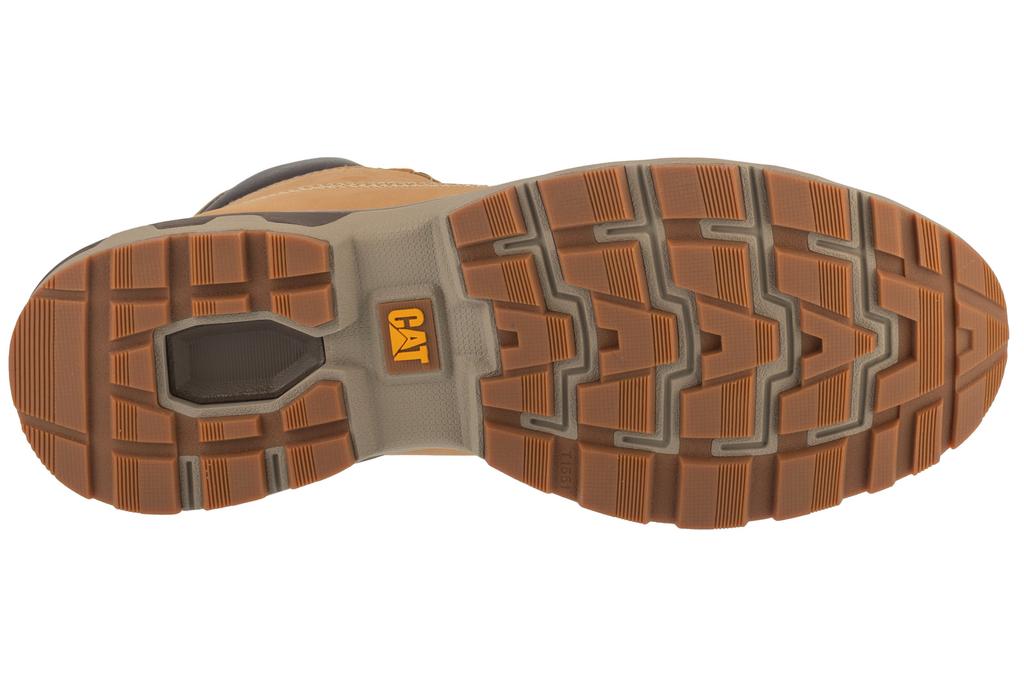 Caterpillar Pursue, Mens yellow Lace-up shoes