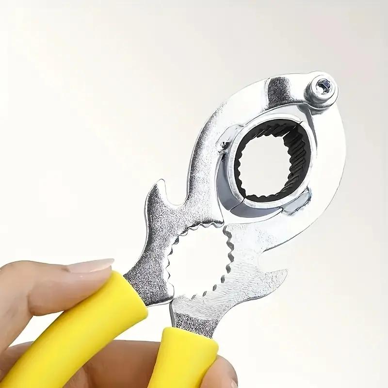 1 PCS Multi-function Faucet Aerator Wrench Spout Loosener Round Pipe Wrench Universal Disassembly Tool Clip