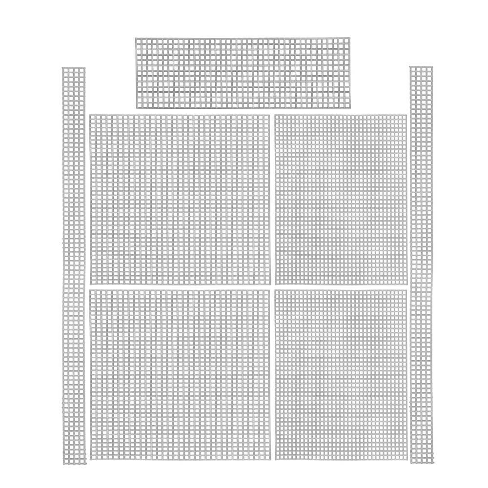 Knitting Assistant DIY Assistant Woven Material Knitted Piece for Weaving Bags Grid Plate