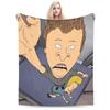 Beavis en Butthead Merchandise Deken Warm Gezellig Pluizig Plaid Dekens voor Woonkamer 50x60 Inch Meerdere Maten Dekbed