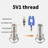 Rustproof Valves Adapter Set Portables Bike Valves Tool Emergencies Bike Repair for Daily Maintenances
