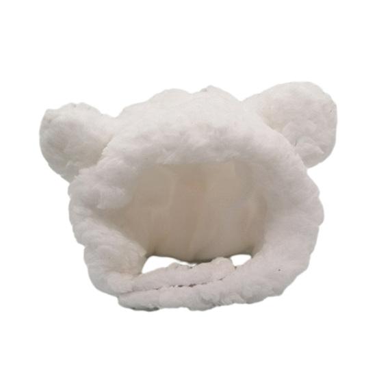 Hoedbevestigingsband Bevestiging Verstelbaar Zacht Warm Schattig Comfortabel om te dragen Pluche Huisdier