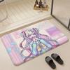 Game N Needy Girl Overdose Floor Mat Eco  Flannel Doormat Non Slip Odorless Indoor Floor Rug Soft Short Plush Home Mat