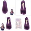 Parrucca Sintetica Lunga per Cosplay Anime Doki Doki Literature Club Yuri