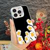 Cartoon Cute Goose Game Phone Case For Iphone 17 16 15 14 Pro Max Xr Air Plus Black Silver Hard Shell Cover