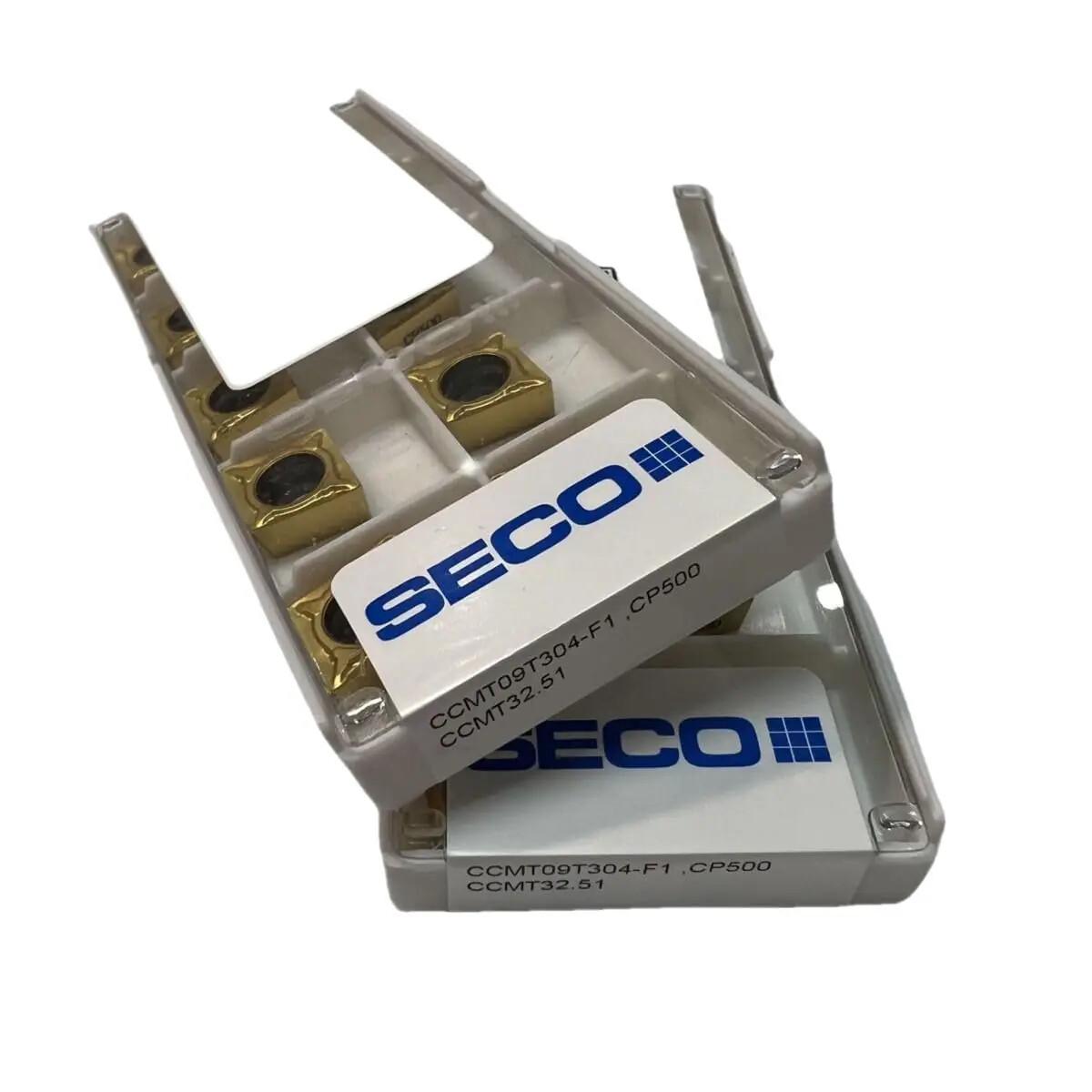 

SECO / CCMT09T304-F1,CP500 /Original genuine CNC alloy blade 10 PCS