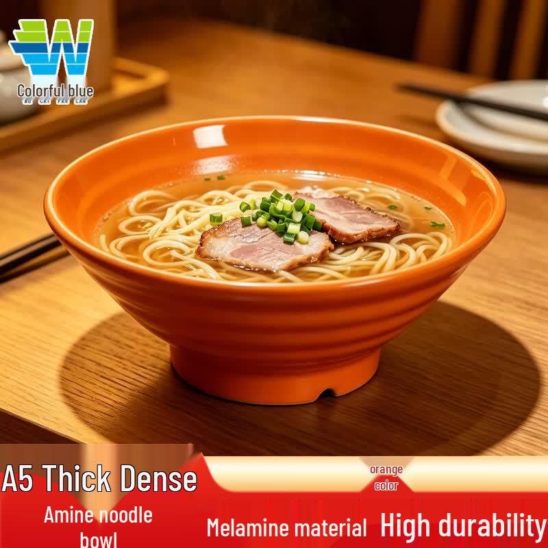 A5 Thickened Melamine Noodle & Soup Bowl
