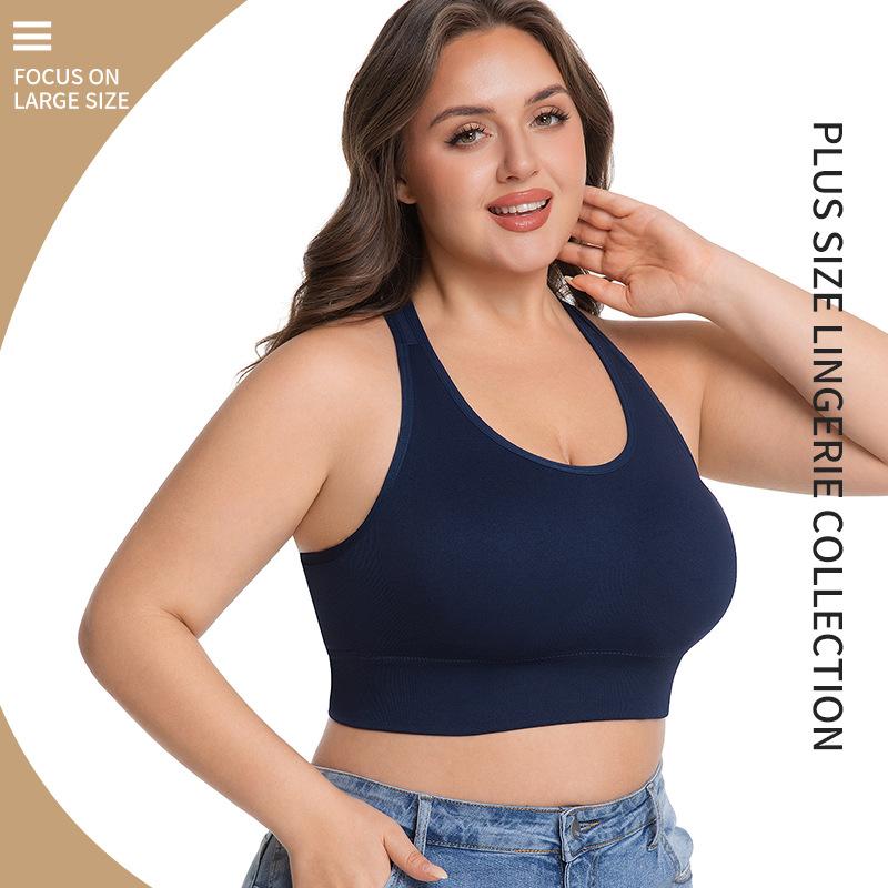 Plus Size Racer Back Sports Bra