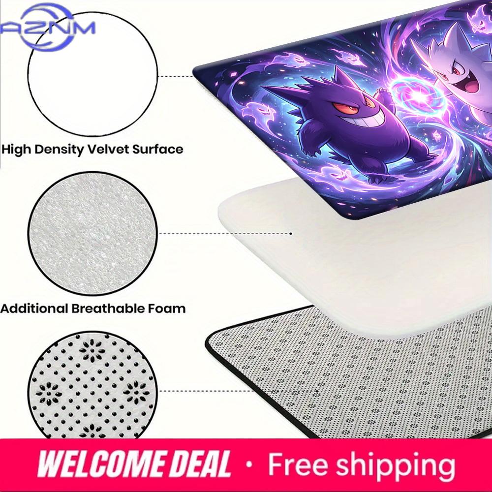 Pokemon Gengar & Shiny Gengar Print Non-Slip Floor Mat Doormat