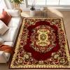 Roter Böhmischer Persischer Stil Teppich Wohnzimmer Sofamatte Luxusteppich Schlafzimmer Bodenabdeckung Heimdekoration Innen Eingangstür Matte