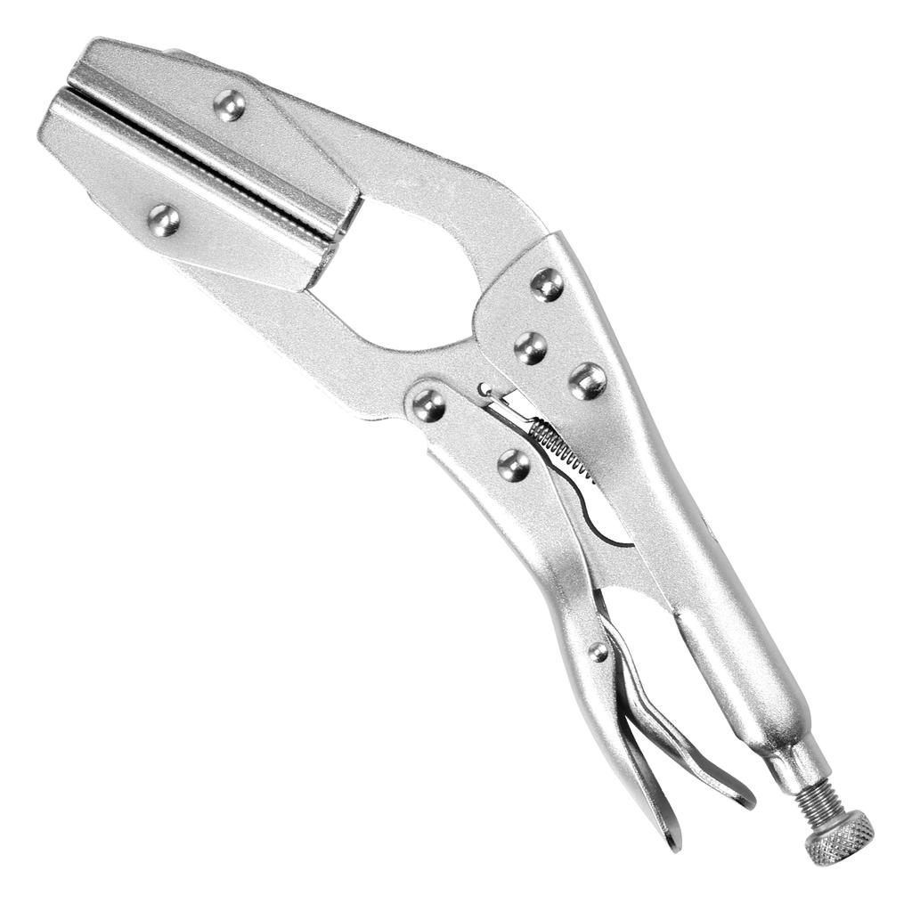 Pinch Off Locking Pliers 10 inch Carbon Steel Radiator Hose Clamp Locking Pliers Portable Heater Hoses Pliers 2-1/4inch Opening